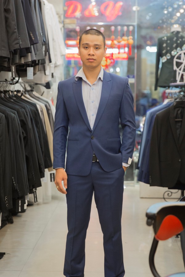 Suit Xanh Dark Navy KH127